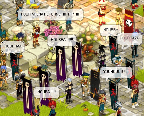 Arena Returns community