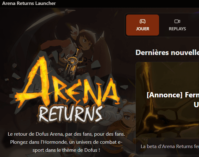 Arena Returns